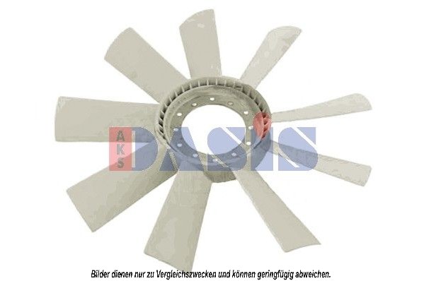 Paleta ventilator, racire motor 268004N AKS DASIS