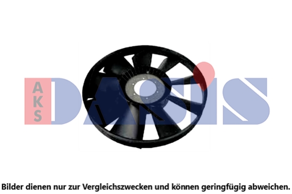 Paleta ventilator, racire motor 268026N AKS DASIS
