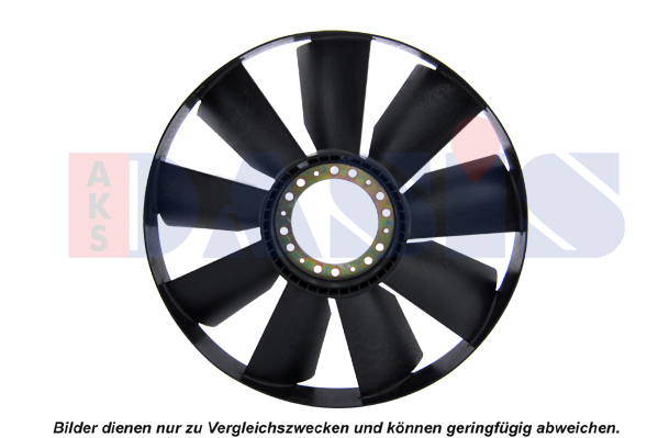 Paleta ventilator, racire motor 268043N AKS DASIS