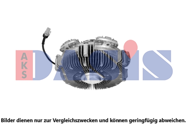 Cupla, ventilator radiator 268045N AKS DASIS