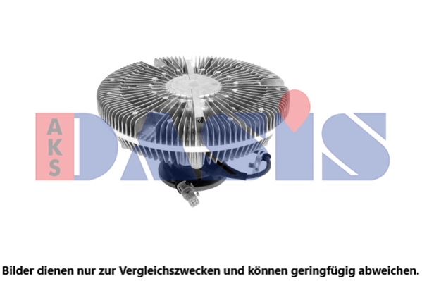 Cupla, ventilator radiator 268061N AKS DASIS