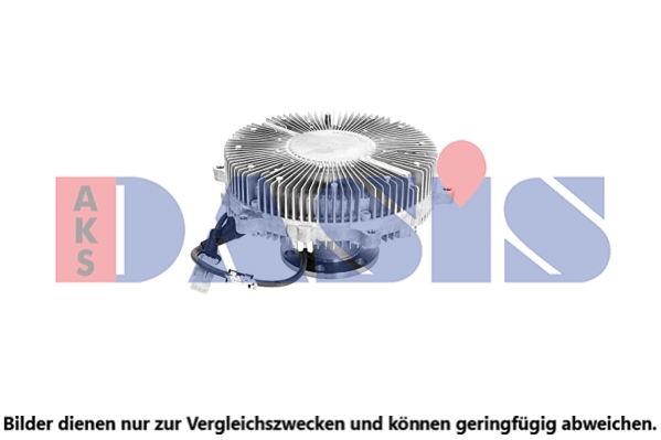 Cupla, ventilator radiator 268063N AKS DASIS