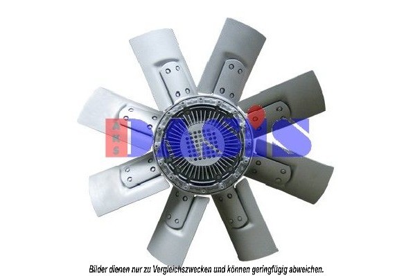 Ventilator, radiator 268250T AKS DASIS