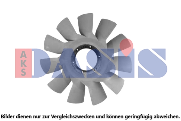 Paleta ventilator, racire motor 278051N AKS DASIS