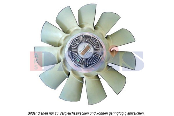 Cupla, ventilator radiator 288017N AKS DASIS