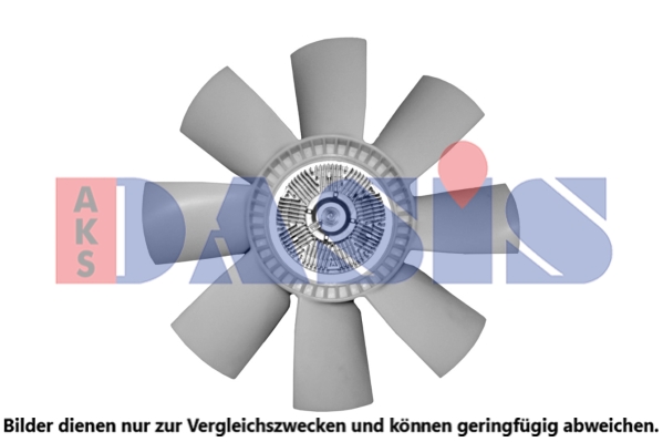Ventilator, radiator 288035N AKS DASIS