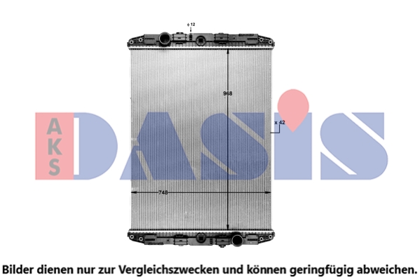 Radiator, racire motor 290070SXB AKS DASIS