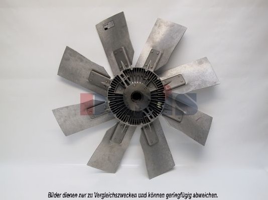 Ventilator, radiator 298030N AKS DASIS