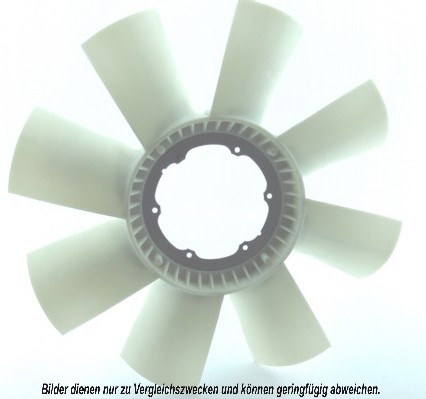 Paleta ventilator, racire motor 398008N AKS DASIS