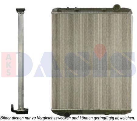 Radiator, racire motor 400000S AKS DASIS