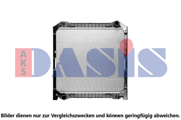 Radiator, racire motor 400540X AKS DASIS