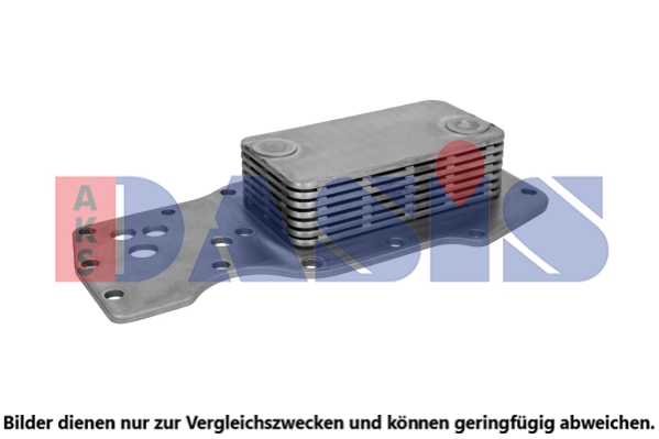 Radiator ulei, ulei motor 406007N AKS DASIS