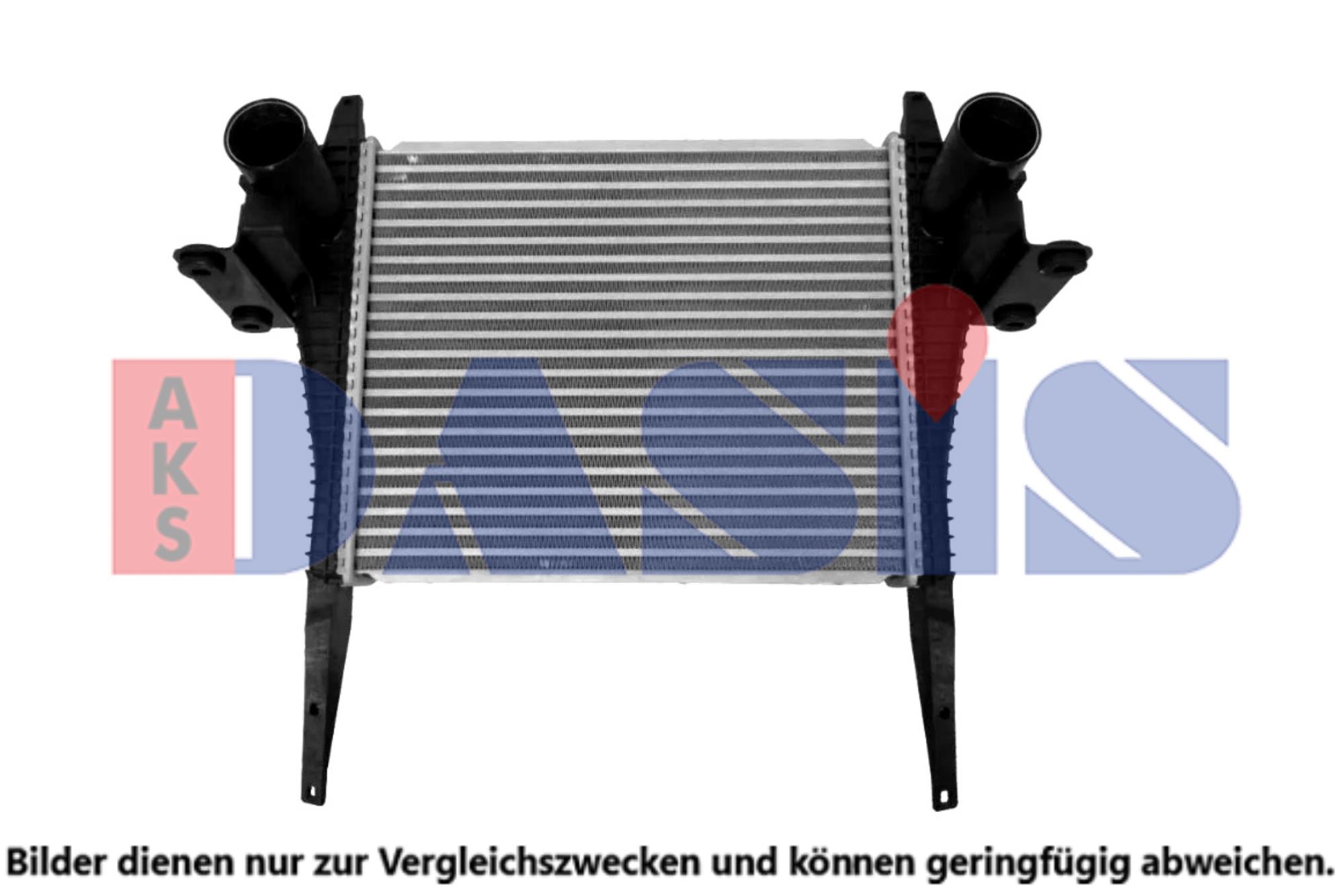 Intercooler, compresor 407018N AKS DASIS