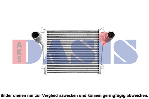Intercooler, compresor 407110X AKS DASIS