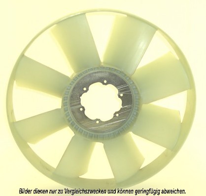 Paleta ventilator, racire motor 408006N AKS DASIS