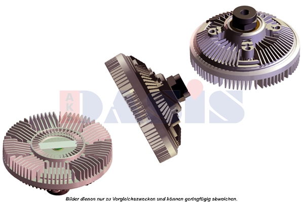 Cupla, ventilator radiator 408053N AKS DASIS