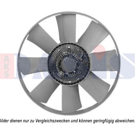 Ventilator, radiator 408059N AKS DASIS