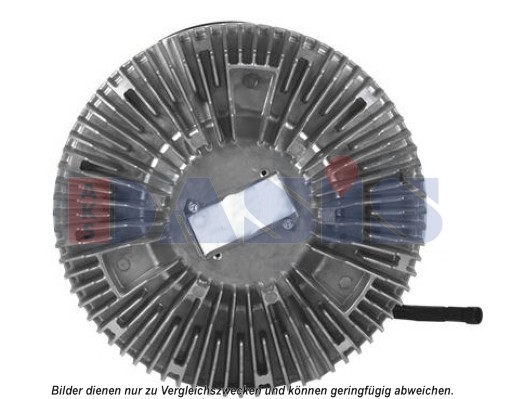 Cupla, ventilator radiator 408078N AKS DASIS