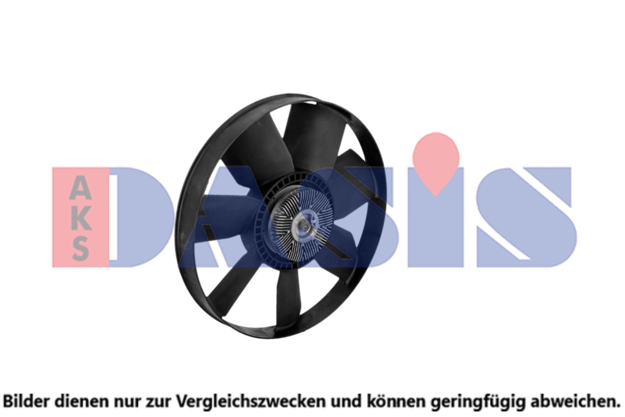 Ventilator, radiator 408092N AKS DASIS