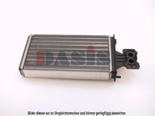 Schimbator caldura, incalzire habitaclu 409100N AKS DASIS