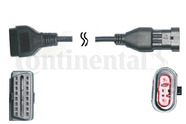 Cablu-OBD, Aparat diagnosticare propriu A2C59513479 CONTINENTAL/VDO