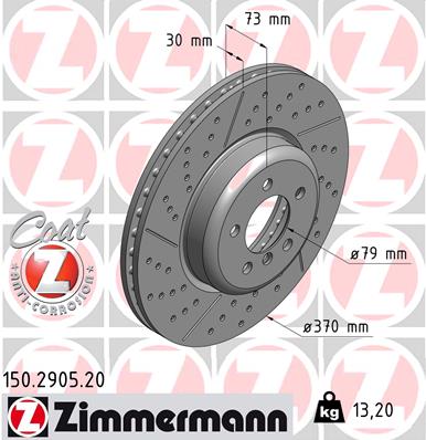 Disc frana 150.2905.20 ZIMMERMANN