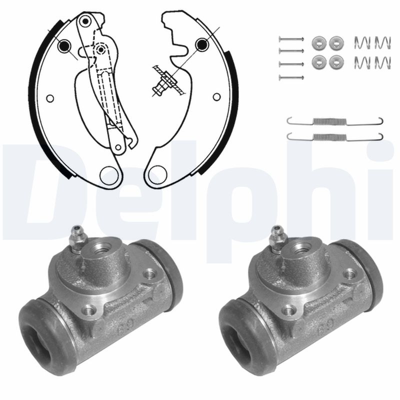 Set saboti frana 682 DELPHI
