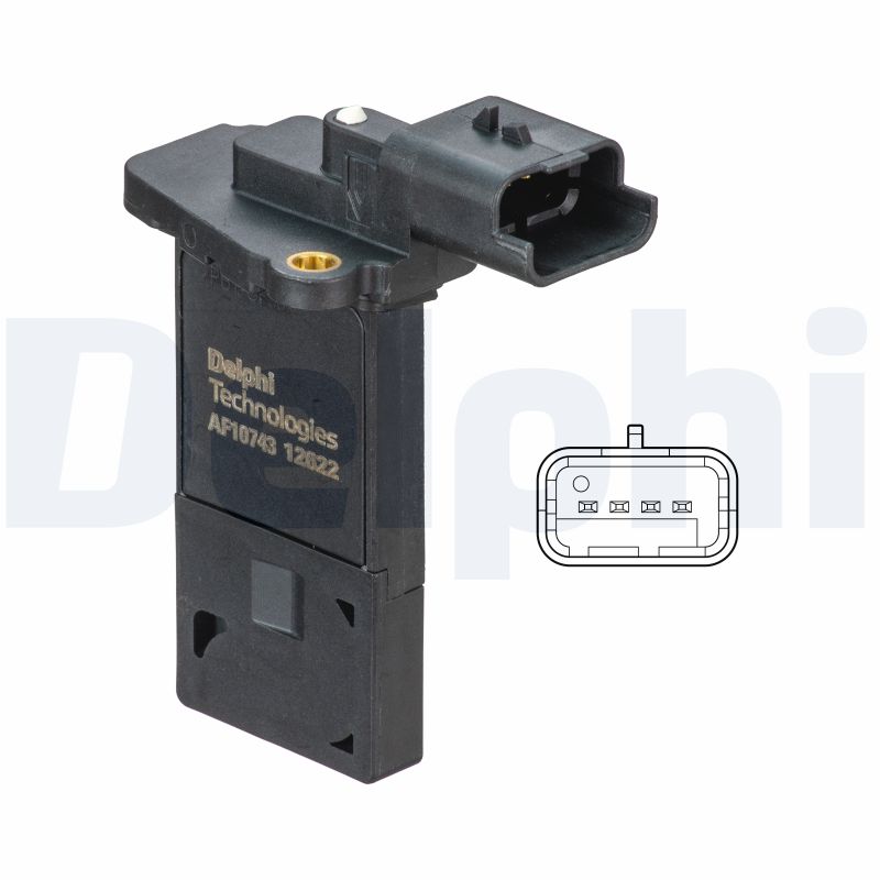 Senzor debit aer AF10743-12B1 DELPHI