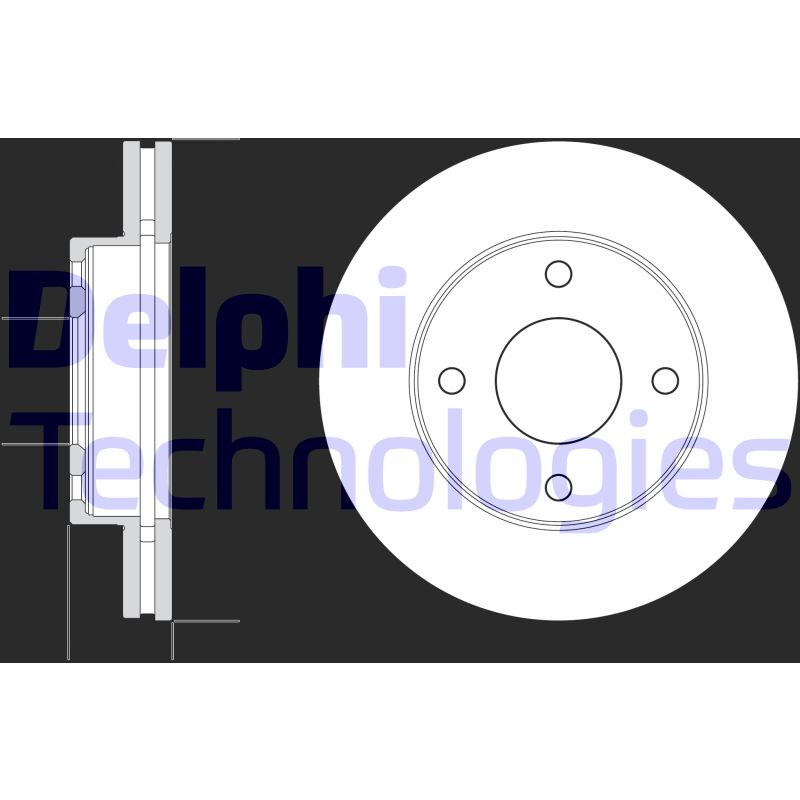 Disc frana BG4651C DELPHI