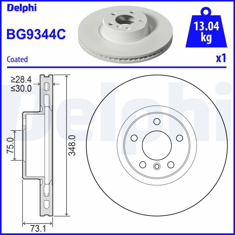 Disc frana BG9344C DELPHI