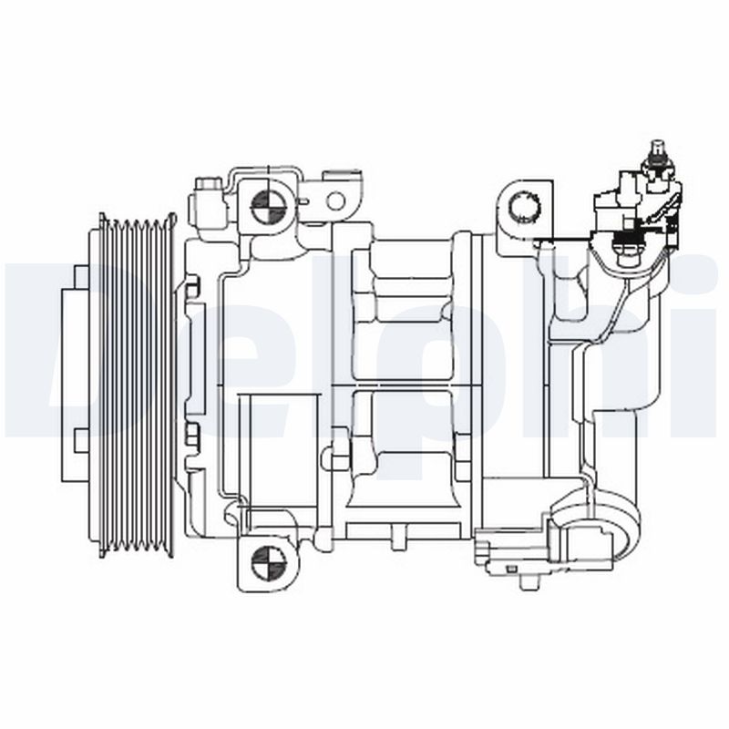 Compresor, climatizare CS20325 DELPHI