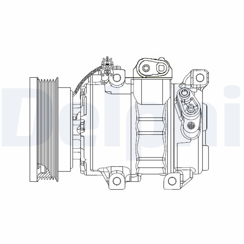 Compresor, climatizare CS20343 DELPHI