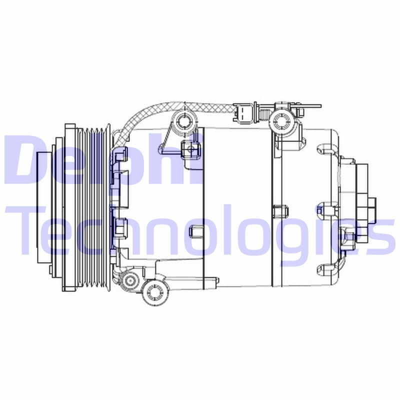 Compresor, climatizare CS20358 DELPHI