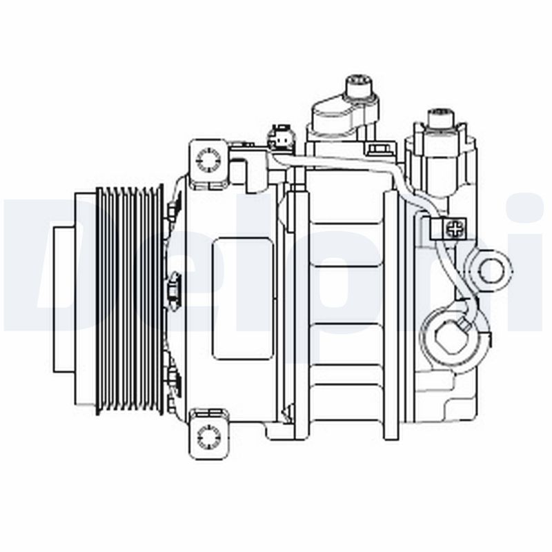 Compresor, climatizare CS20378 DELPHI