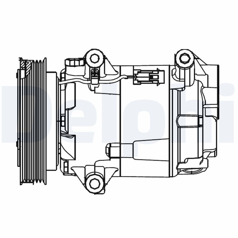 Compresor, climatizare CS20428 DELPHI