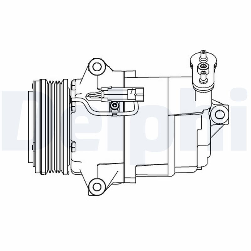 Compresor, climatizare CS20429 DELPHI
