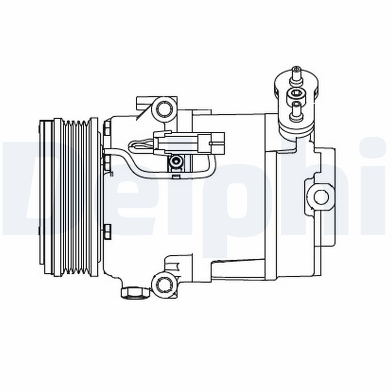 Compresor, climatizare CS20432 DELPHI