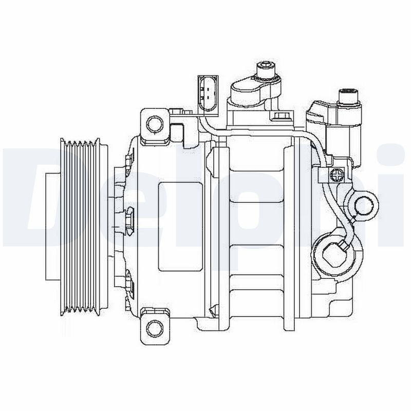 Compresor, climatizare CS20475 DELPHI