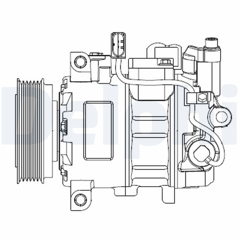 Compresor, climatizare CS20476 DELPHI
