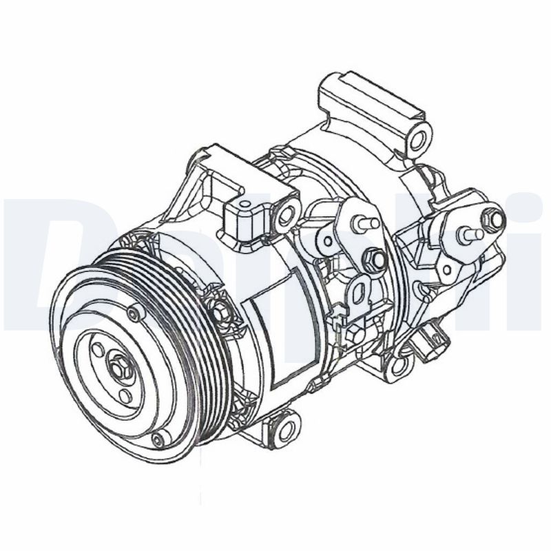 Compresor, climatizare CS20495 DELPHI