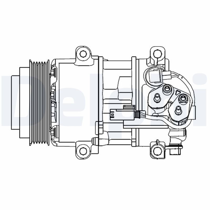 Compresor, climatizare CS20499 DELPHI