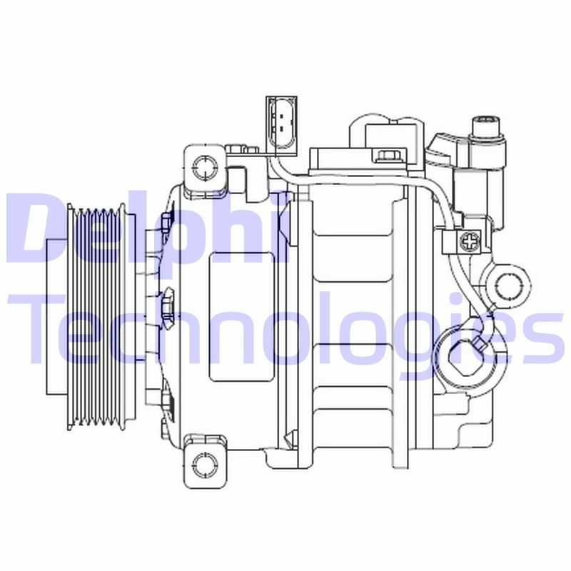 Compresor, climatizare CS20522 DELPHI