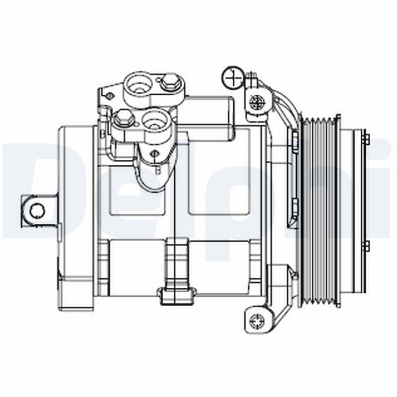 Compresor, climatizare CS20528 DELPHI