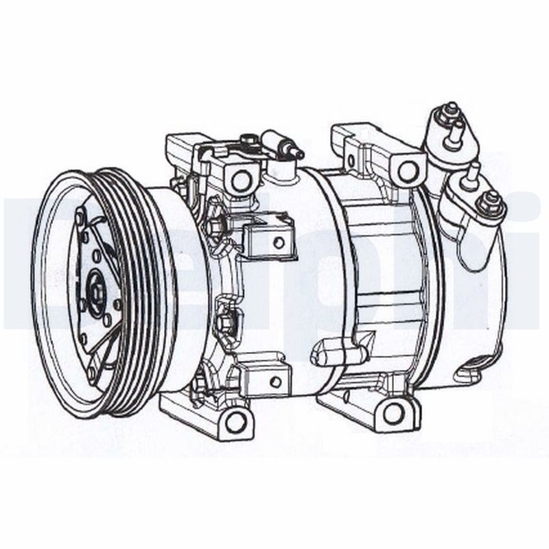 Compresor, climatizare CS20533 DELPHI