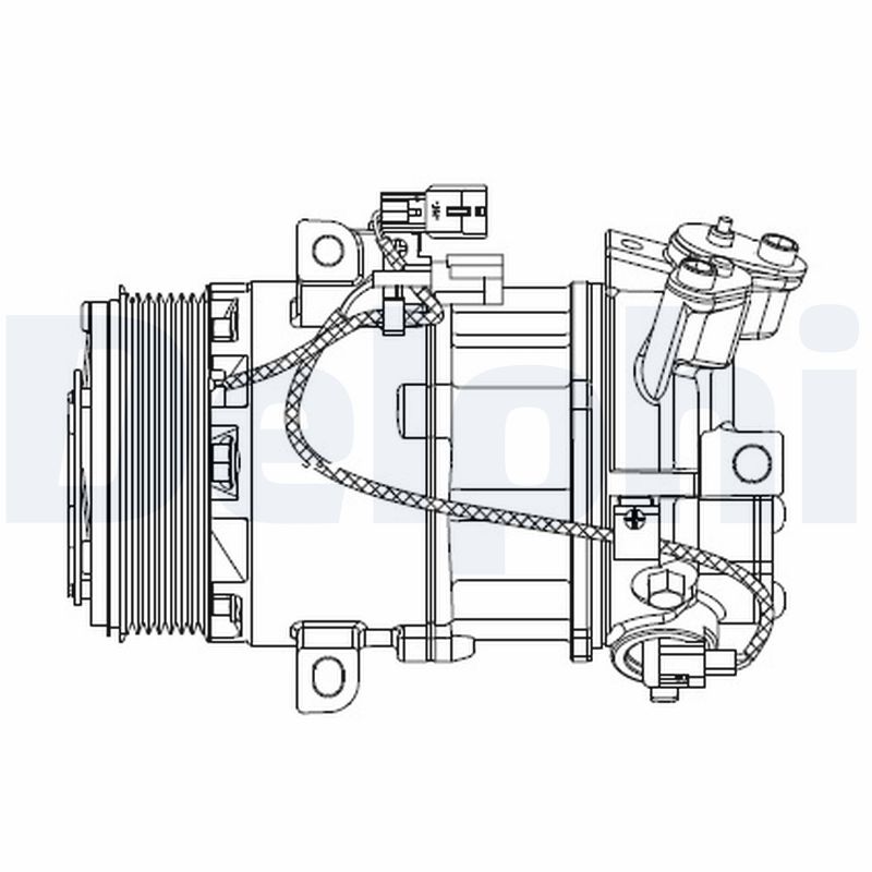 Compresor, climatizare CS20550 DELPHI