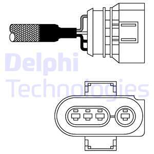 Sonda Lambda ES10403-12B1 DELPHI