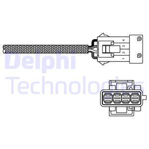 Sonda Lambda ES10795-12B1 DELPHI