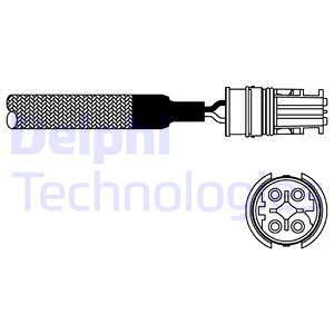 Sonda Lambda ES10899-12B1 DELPHI