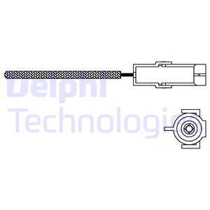 Sonda Lambda ES10966-12B1 DELPHI