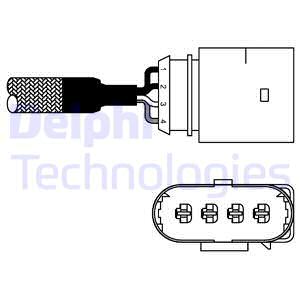 Sonda Lambda ES10978-12B1 DELPHI